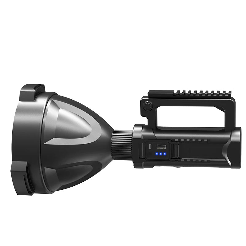 Lanterna W5119, USB, 4 moduri, Powerbank, Trepied