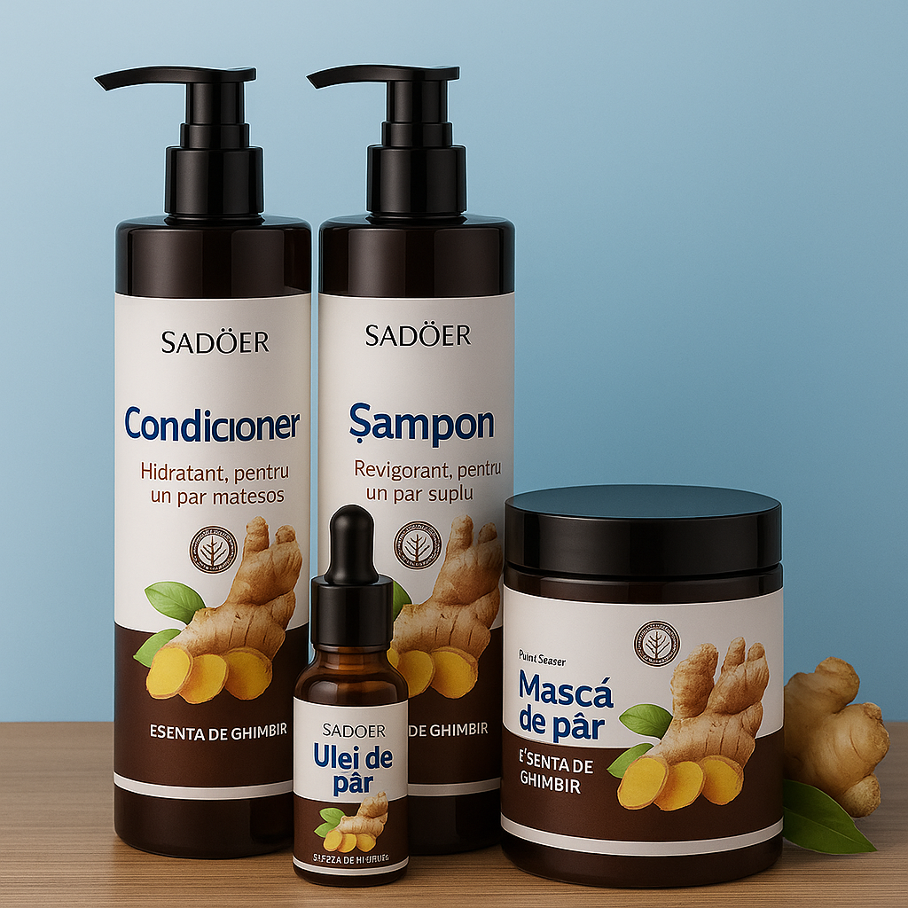 PROMO ! Set din 4 produse pentru ingrijirea parului !