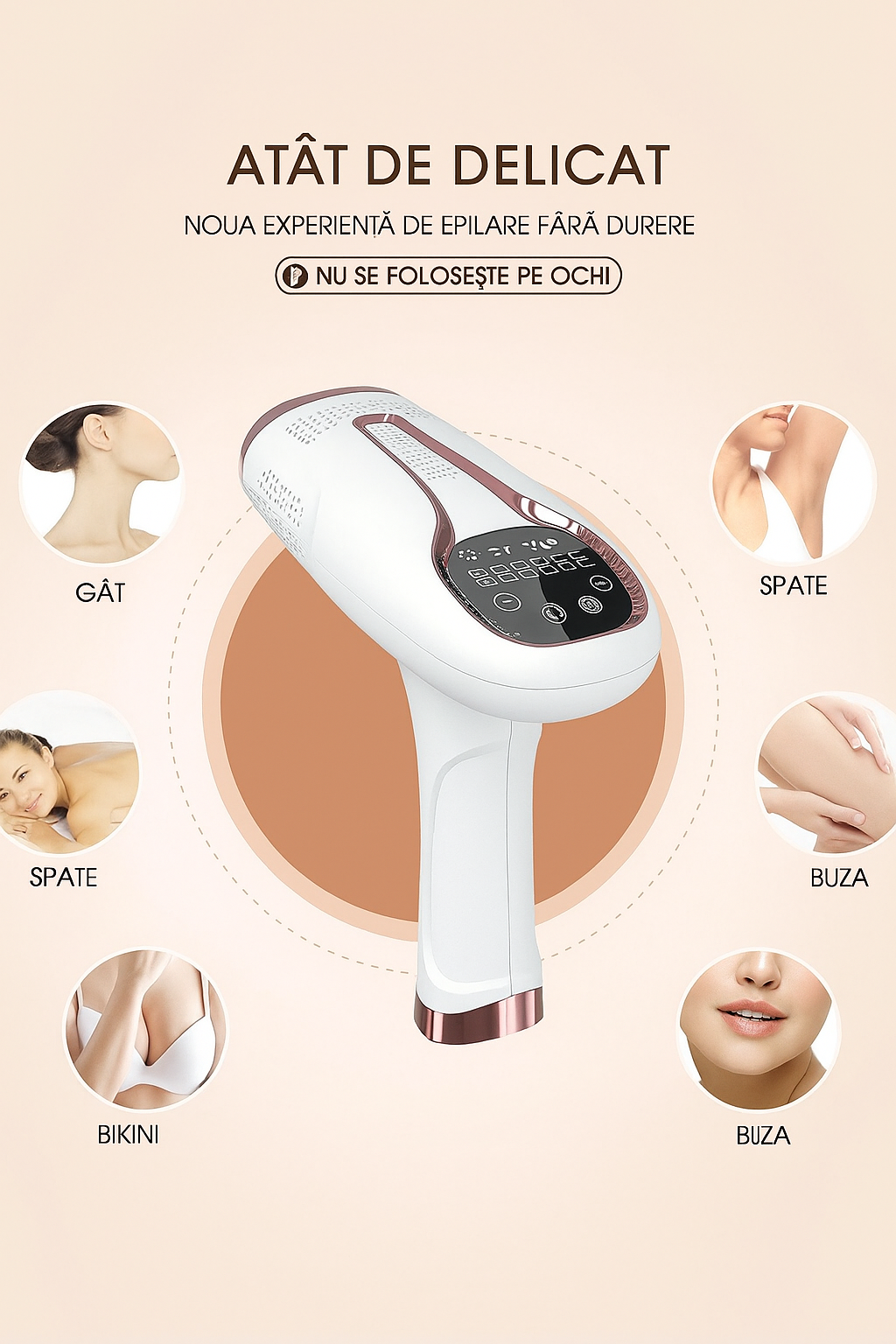 Epilator cu LASER 2.0