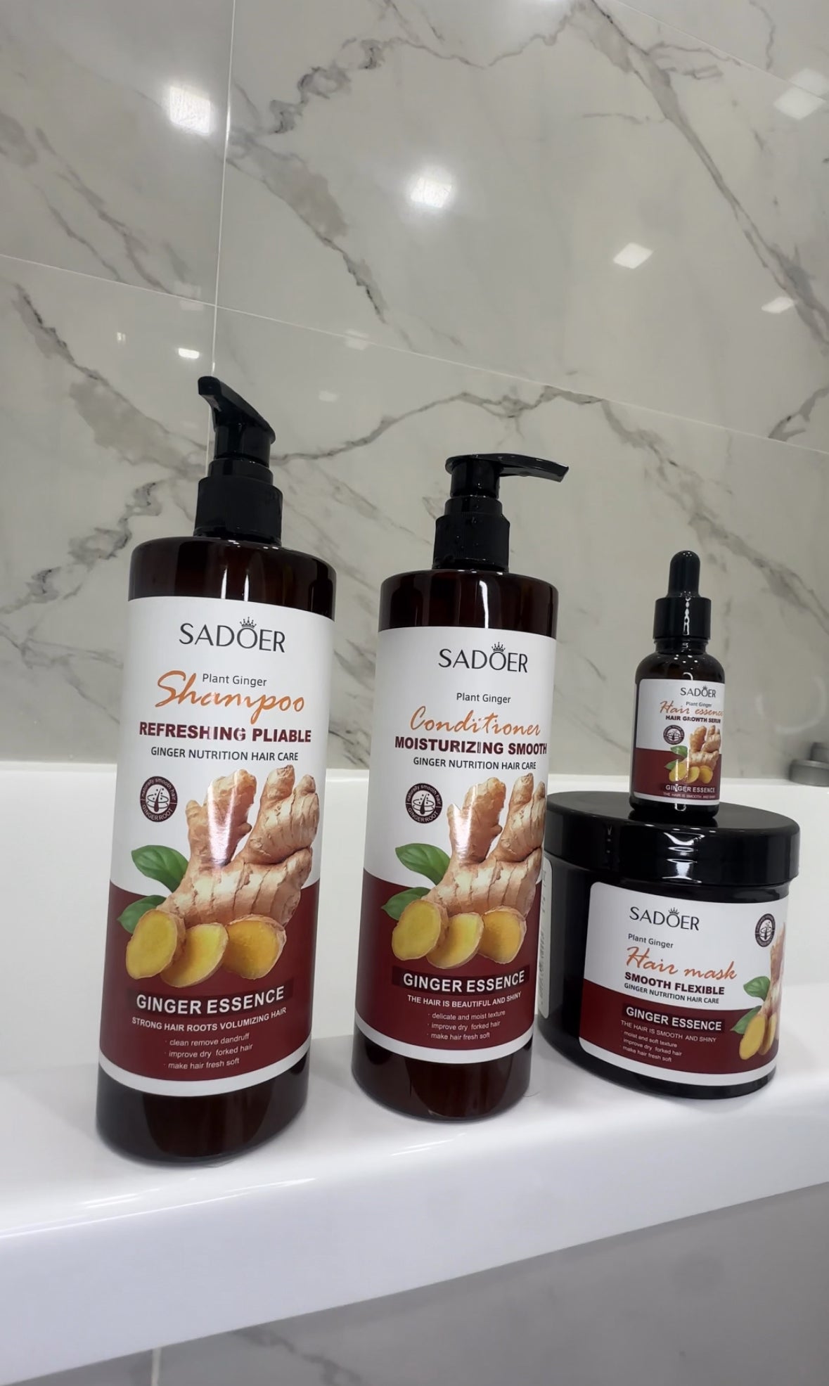 PROMO ! Set din 4 produse pentru ingrijirea parului !