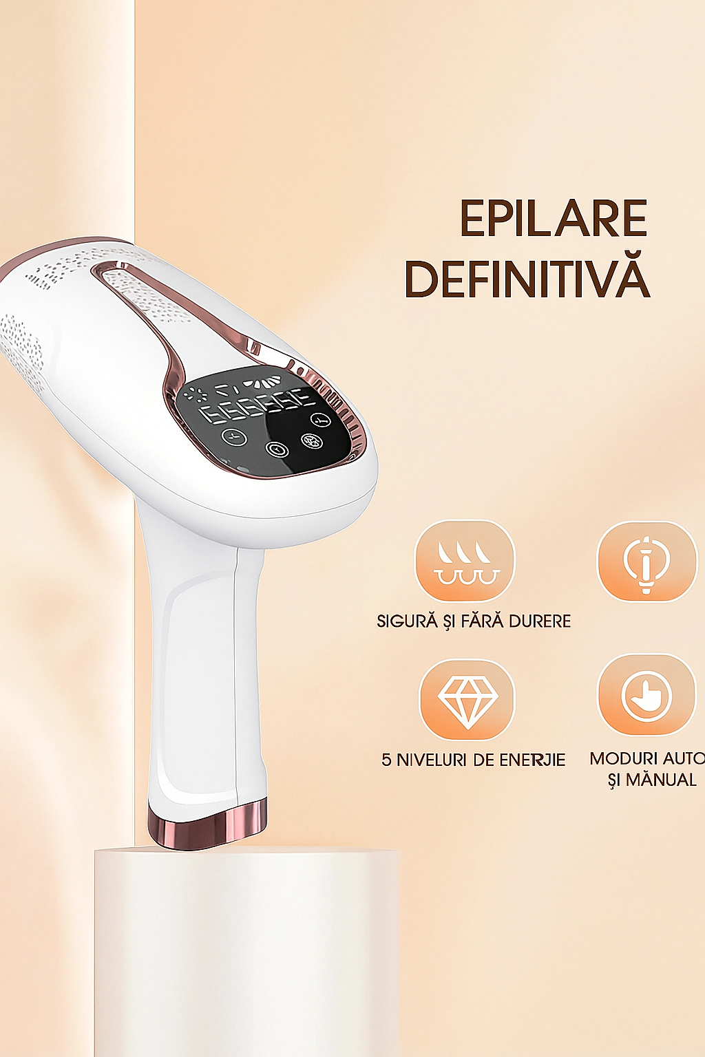 Epilator cu LASER 2.0
